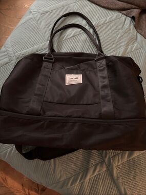 Black Travel Duffel Bag